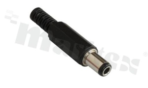 Wtyk DC; żeński; średnica wewnętrzna 3.1mm; średnica zewnętrzna 6.3mm