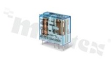 Electromagnetic relay; contact rating current 8A; coil voltage 12VDC; changeover contact (2C); coil power: 650mW; 8A/30VDC; 8A/250VAC