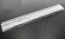 Soczewka F15524_LINNEA-60, Oval kąt 96x55 stopni, W:285x40mm H:9,5mm, do diod LED High Power CREE XP-E, LEDIL, RoHS