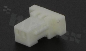 Korpus złącza kablowego; w rastrze 1.00mm; 2-stykowego; żeńskie; na przewód AWG#28-32; 50V/1A