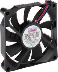 Wentylator; DC; 12VDC; 80x80x15.30mm; 1.04m3/min; 36.00dB; 2 przewody