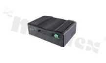 Fanless Embedded System; EN60945; IntelCore i7/ i5/ i3/Celeron 6th gen processor; up to 16 GB RAM; swappable HDD; 6x USB; 6xCOM; 2x LAN; 12-bit GPIO; 2x SIM slot; SMBus; 2x PS/2; M.2; mPCIe; IET; operating temperature: -20+60C; supply 9-32VDC