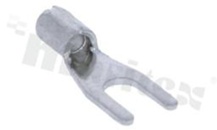 Konektor widełkowy; otwór O3.2mm; na kabel 0.5-1.5mm2; Imax = 19A
