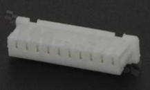 Korpus złącza kablowego; w rastrze 1.25mm; 10-stykowego; żeńskie; na przewód AWG#28-32; 125V/1A