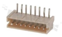 Header for PCB; pitch 1.50mm; 8-contacts; THT; male; side entry; 50V/1A
