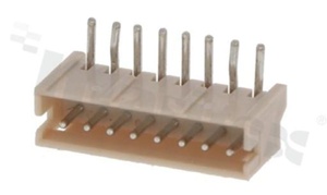 Header for PCB; pitch 1.50mm; 8-contacts; THT; male; side entry; 50V/1A