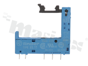 Podstawka; lutowana; PIN: 5; 250V/6A; -40÷70°C; do przekaźników serii 34.51, 34.81; PCB