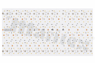 LED strip; Tile type; vertical&horizontal bending; cool white 6500K; CRI min. 90; 24V; 500x250 mm; 180LED/piece; 10 W; IP20; cut every 50mm/83.3mm; buttons entry; 0.5 m piece