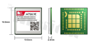 Module; LTE Cat1/GNSS; FOTA; VoLTE; 3.4-4.2V; LCC+LGA; 19.6x19.6x2.4mm; Europe; (SIM868, SIM868E)
