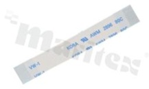 Flexible Flat Cable; 0.50mm pitch; 14-conductors; type C; L=60mm; U=30V; oper.temper. 80deg. C