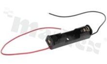 1xAAA Battery holder; with 26AWG wire 15cm