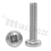 Śruba M2.5x3; łeb walcowy; wypukły; DIN7895; stal nierdzewna A2; phillips.