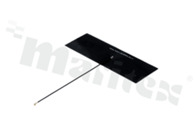 Antena; FPC; 5G/NTN; 600-6000MHz; 7.5dBi; VSWR<3.1; liniowa; dookólna; RG1.37; 0.15m; IPEX; przyklejana; 120x47mm; czarna