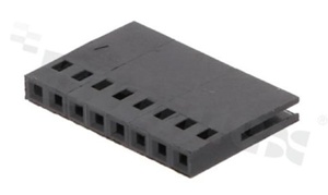 Korpus złącza FPC; w rastrze 2.54mm; 8-stykowe; żeński