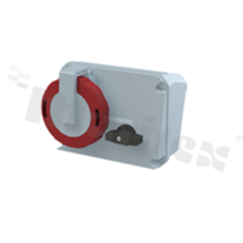 432MHS6W; Industrial Switched Interlocked Socket Outlet; series Critical&Safe