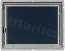 Monitor open-frame 12.1"; 4:3; IP54 front; typ dotyku: RTP; 16.2M/262k kolorów; 1024x768; jasność: 450 nitów; konrast 700:1; kąt widzenia 160/140; VGA; temp. pracy: -20+60st.C; zasilanie 12-24V DC; VESA