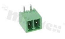 Listwa zaciskowa rozłączalna; w rastrze 3.50mm; 2-torowa; męska; kątowa; zabudowana; UL 300V/8A; TUV:250V/7A