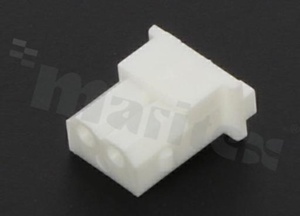 Crimp terminal housing; pitch 2.50mm; 2-contacts; female; applicable wire AWG#22-28; 250V/3A