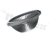 Radiator SP-QPAR-HEATSINK, obudowa, średnica: 110mm, wysokość: 43,1mm, aluminium
