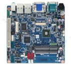 Komputer jednopłytowy MINI-ITX; Intel Atom D2550 1.86GHz; RAM+4GB; 4xCOM; 7xUSB; 2xLAN; VGA; DVI-D; LVDS1;LVDS2; DIO; Audio; PS/2; temp. pracy: 0+60C; zasilanie: 12V DC