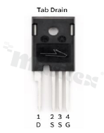 Transistor N-MOSFET SiC; unipolar; 1200V; 36mOhm; -40+175 deg.C; THT; TO-247-4