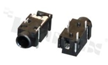 Jack socket; female; stereo; 3.5 mm; for PCB