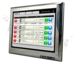 PanelComputer 15" SXGA 1024x768 Full IP-65; touch panel; 250 nits; ErP Desig; DualCore 1.8G D525CPU; 1GB RAM DDR3; 16G SSD; 12-28V input; Power Supply 12V