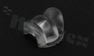 Lens CA13057_FLARE-MINI-AD, oval, 100+16°, for CREE™ series XB-D; XP-E2; XHP-35; XP-G; XP-G2; XP-L; XT-E, Ledil