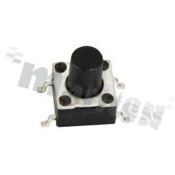 Tact Switch; SMD; dimensions 6.0x6.0; h=4.3mm; vertical; operating force 250gf; button: round