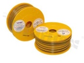 Przewód pojedynczy LGY/H05V-K; z wielodrutową miedzianą żyłą; żółty/czarny; przekrój 2.50mm2; AWG 14; 500V; -40+105 st.C; 50m.