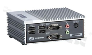Bezwentylatorowy przemysłowy komputer wbudowany; procesor Intel Atom Z510/Z530; 1x VGA; 1x Gigabit LAN; 1xCF; 1x SATA; 2xCOM; 4x USB; temperatura pracy 0+50C; zasilanie 5V