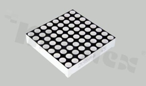 Matryca FYM-19881FUE-11; super czerwona; 1.9" (48x48mm); jasność 60-120mCd; 625nm; 8x8; czarne tło; dyfuzyjna; wspólna anoda; Foryard; RoHS /32szt.