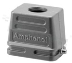 Heavy-Mate E series; hood top entry; low profile; size: E6; thread: M20; operating temperature -40°C to 100°C; IP65