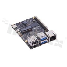 1.8" SBC with Intel Celeron Processor N3350; Micro HDMI; 1 GbE LAN; 2 USB3.0 and 40-pin GPIO