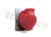 Connector: supply AC 3-phase; socket; female; 16A; 415VAC