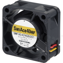 Fan; oil-proof; DC; 24VDC; 40x40x20mm; 0.31m3/min; 48.0dB.
