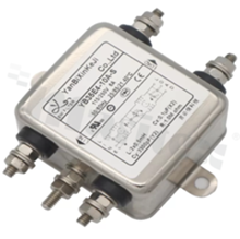 Anti-interference filter; 1-phase; 10A; 115/250V; 400MHz; 6.3x0.8mm