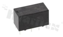 Electromagnetic relay; contact rating current 2A; coil voltage 12VDC; 2 changeover contact (2C); coil power: 200mW; 2A/30VDC; 1A/125 AC