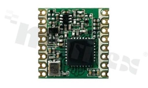 Module; LoRa/ISM; transceiver; 868MHz; +20dBm; -148dBm; SPI; FSK/GFSK/MSK/GMSK/LoRa/OOK; 1.8-3.7V; SMD