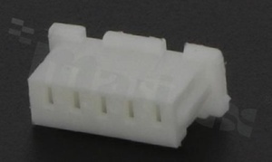 Korpus złącza kablowego; w rastrze 1.25mm; 5-stykowego; żeńskie; na przewód AWG#28-32; 125V/1A