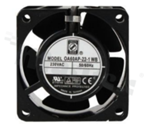 Fan; AC; 230V; 60x60x30mm; 7.8/9.9CFM; 2400/3000RPM; 28.3dBa.
