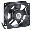 Wentylator; AC; łożysko kulkowe; 586/671m3/h; 50/60Hz; 0.42A; 100-125V; 45W; 2600/3000RPM; 63/68dBA; 22 AWG; silnik indukcyjny z kondensatorem; 1 faza; stop aluminum; -10+70 st.C; 1188g; 180x180x65mm