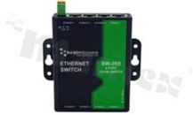 Switch przemysłowy niezarządzalny; 8 portów 10/100 Mb/s; temp. pracy: -10+60 st.C; zasilanie 5...30VDC; montaż na ścianie