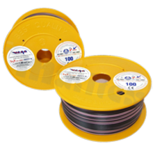 Przewód pojedynczy LGY/H05V-K; z wielodrutową miedzianą żyłą; czarny/różowy; przekrój 1.00mm2; AWG 17; 500V; -40+105 st.C; 100m.