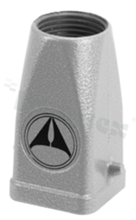 Obudowa kablowa Heavy-Mate seria A; prosta; rozmiar: A3/4; gwint: M20; temp. pracy -40°C do 100°C; IP65