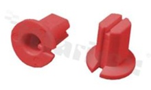 Knob; for ERD2; red