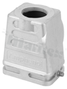 Heavy-Mate E series; hood top entry; high profile; size: E6; thread: M25; operating temperature -40°C to 100°C; IP65