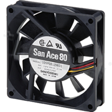 Fan; DC; 24VDC; 80x80x20mm; 0.84m3/min; 31.0dB.