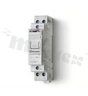 Relay installation; bistable,impulse; contacts NO; coil voltage 8V AC; rated current 16A; protection level IP20; operating temperature -40÷40°C;  DIN-Rail