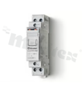 Relay installation; bistable,impulse; contacts NO; coil voltage 8V AC; rated current 16A; protection level IP20; operating temperature -40÷40°C; DIN-Rail
